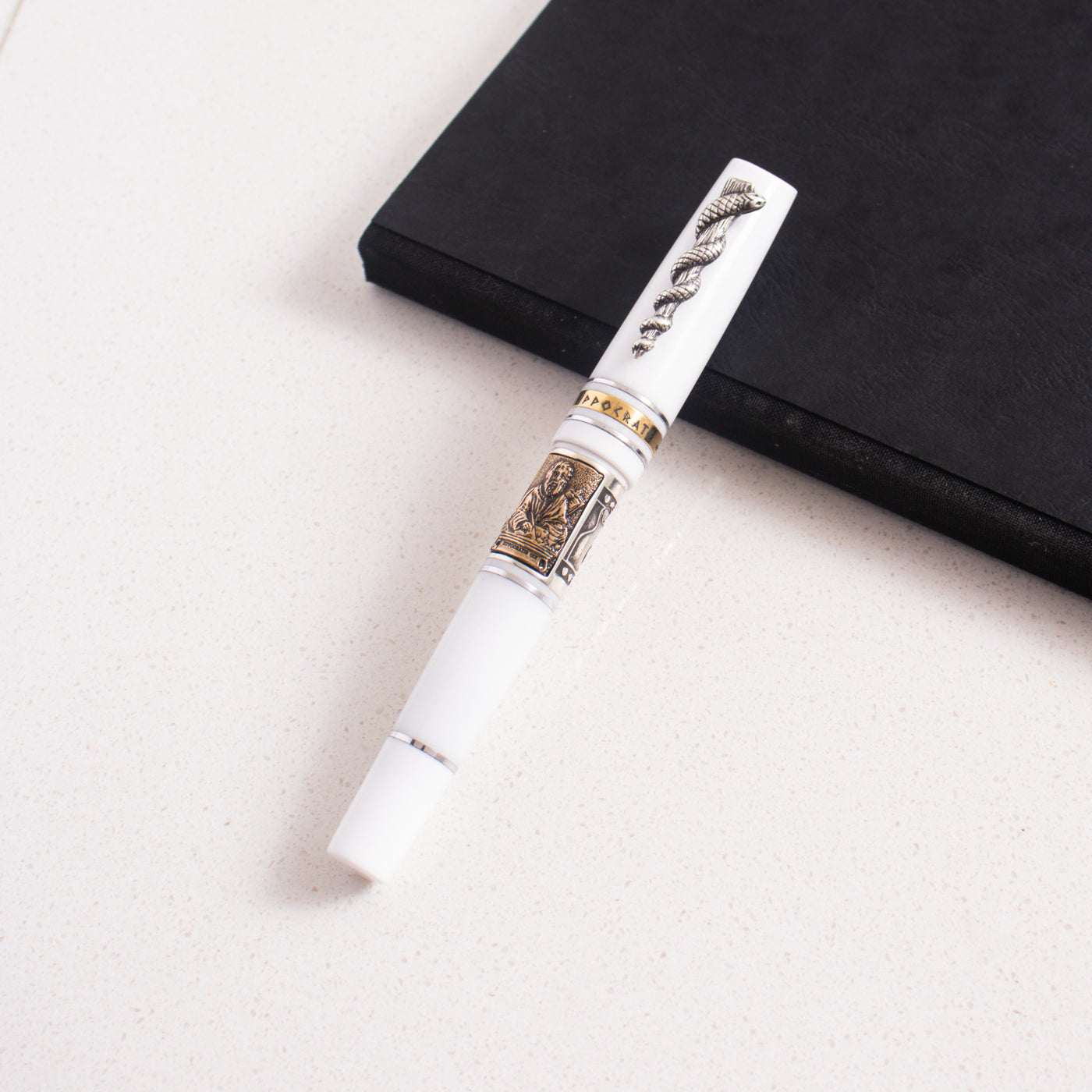 Marlen Ippocrate White Fountain Pen