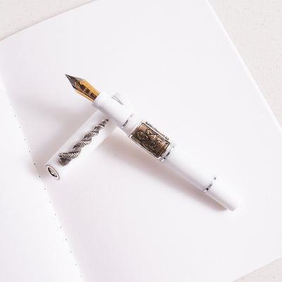Marlen Ippocrate White Fountain Pen