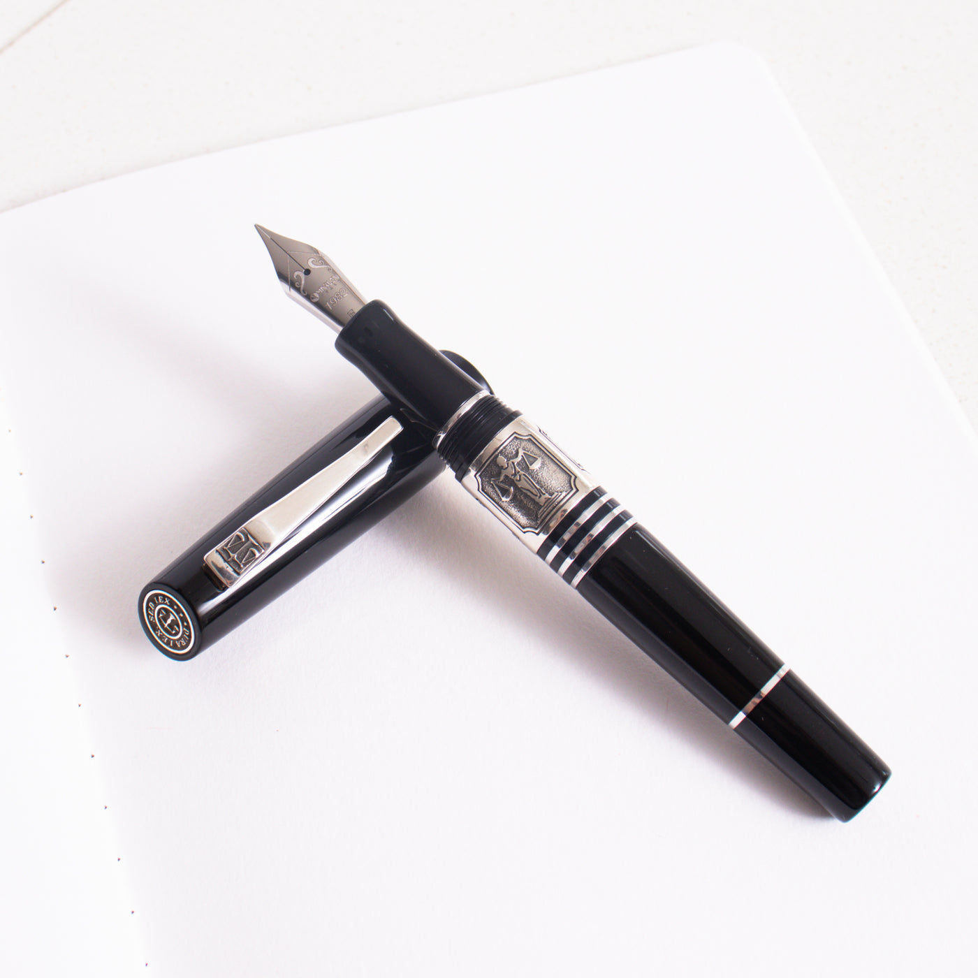 Marlen Lex Black Fountain Pen