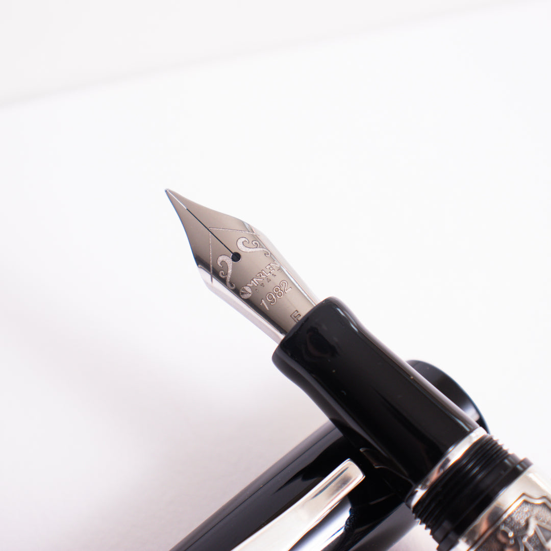 Marlen Lex Black Fountain Pen – Truphae