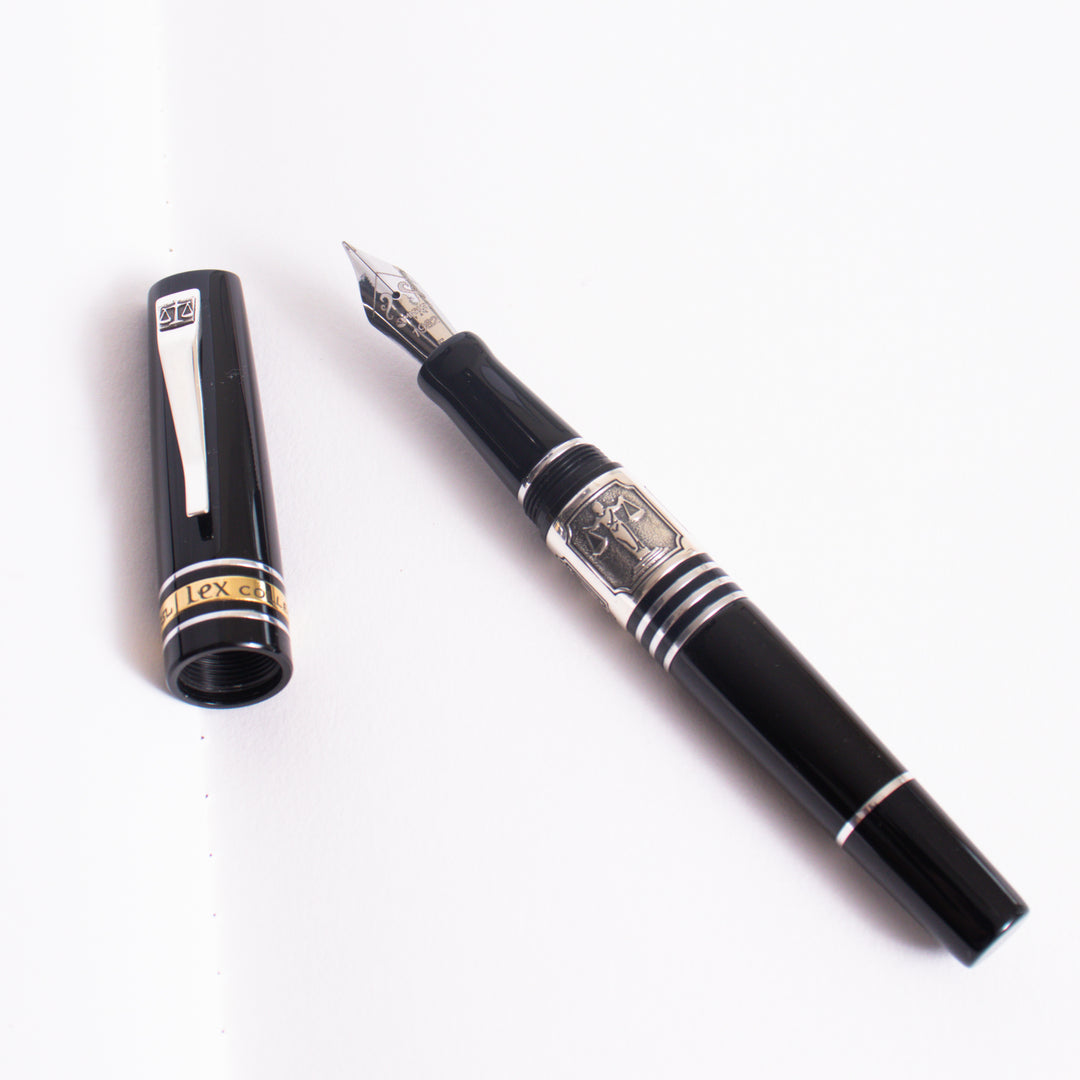 Marlen Lex Black Fountain Pen – Truphae
