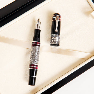 Marlen-Risorgemento-Silver-Fountain-Pen-Italian-Resin-And-Silver