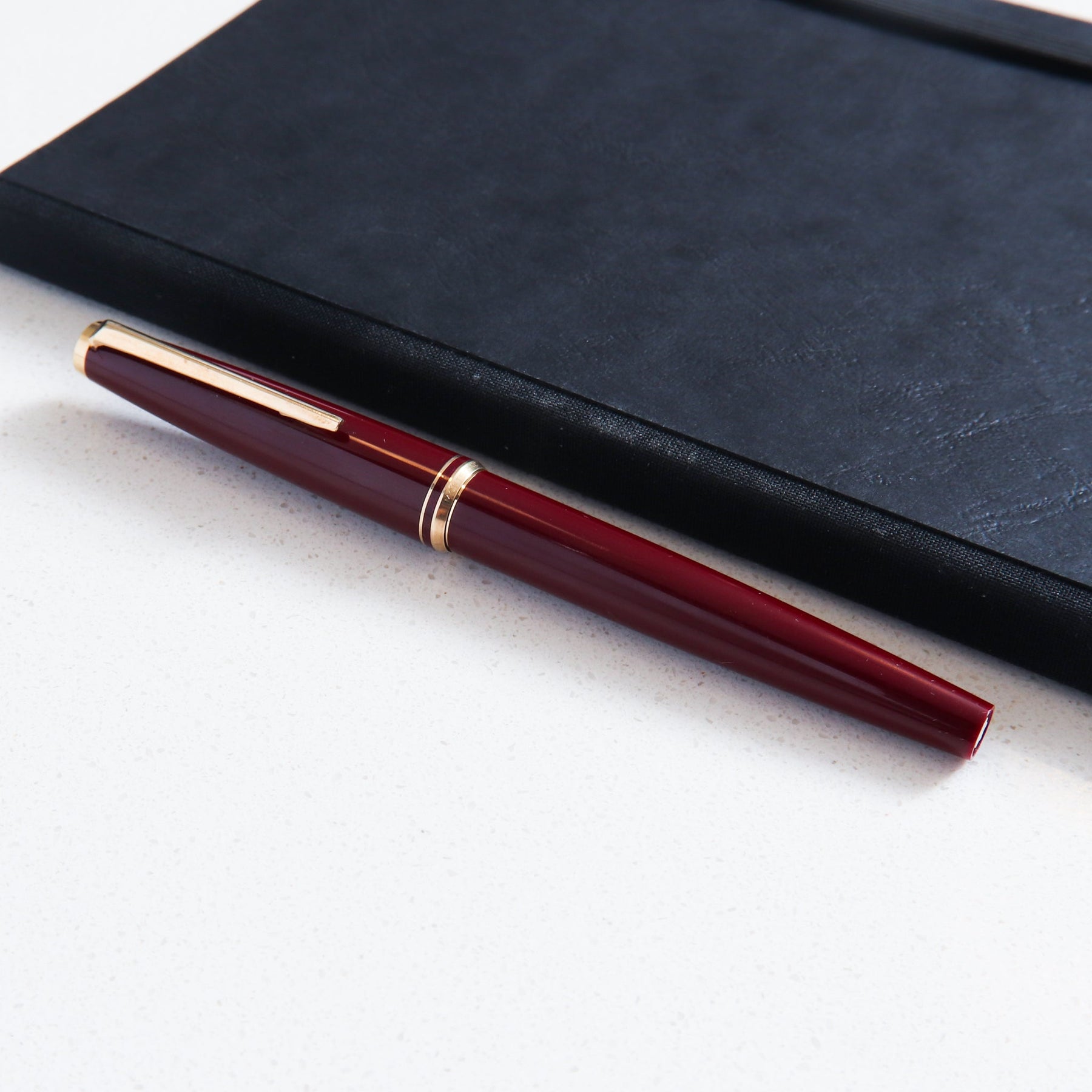 Montblanc 221P Bordeaux Fountain Pen Preowned Truphae