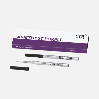 Montblanc Amethyst Purple 2 Ballpoint Pen Refills - Medium