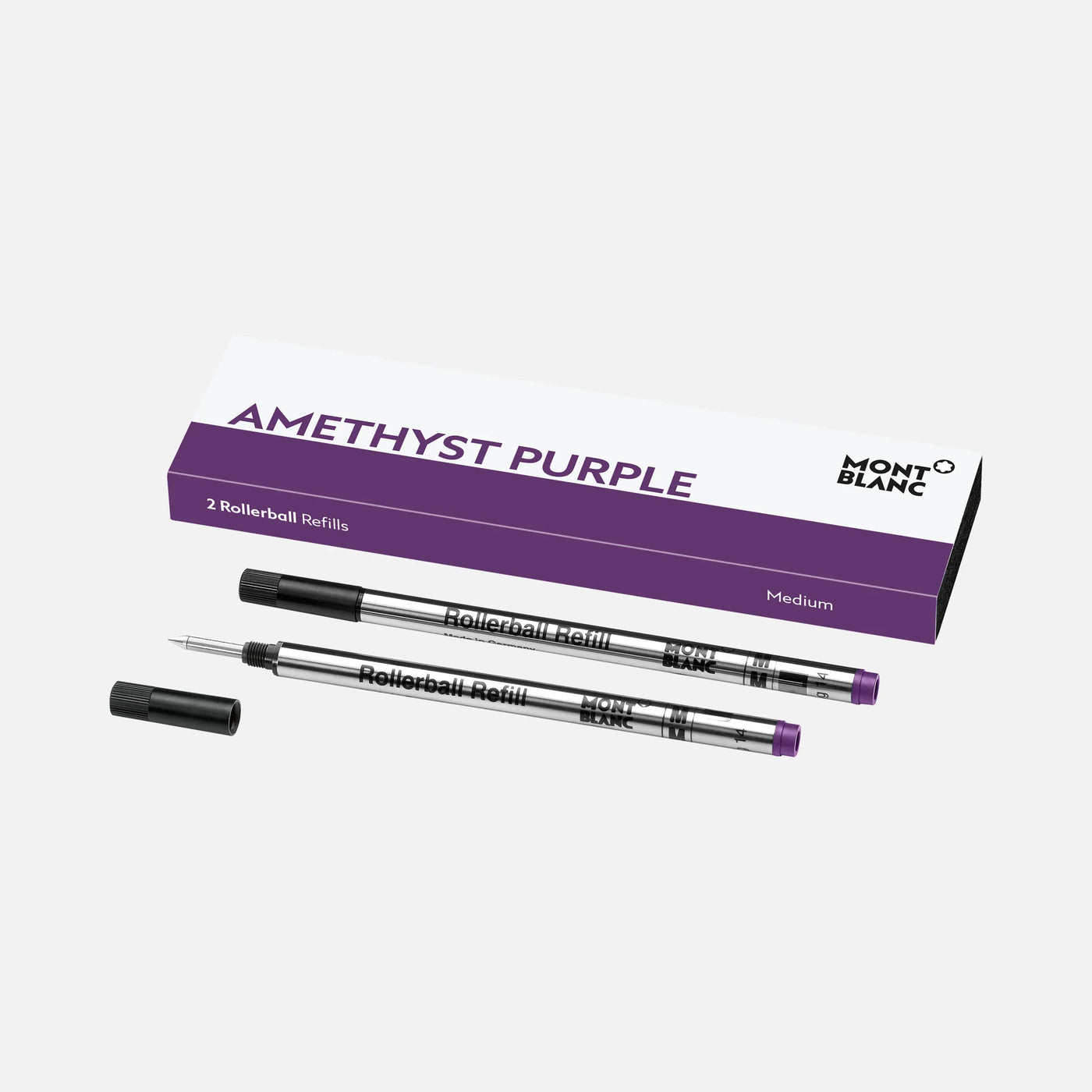 Montblanc Amethyst Purple 2 Rollerball Pen Refills - Medium