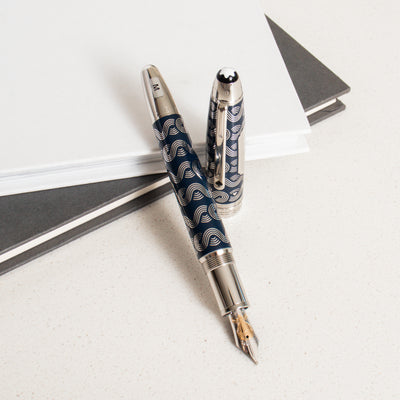 Montblanc Around the World in 80 Days Solitaire LeGrand Fountain Pen