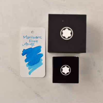 Montblanc Elixir Colorist Collection Azure Ink Bottle