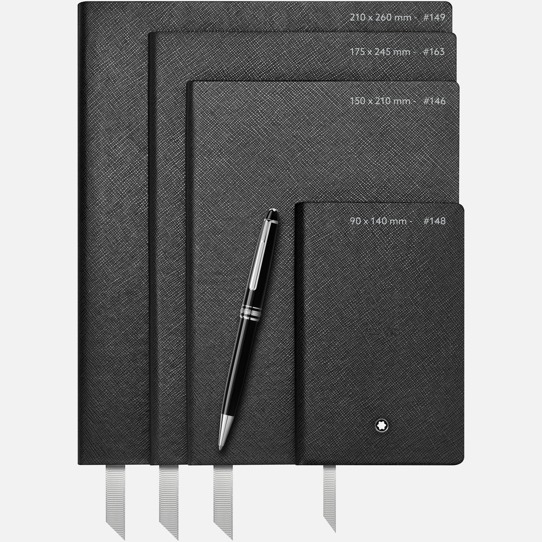 Montblanc Fine Stationery Notebook #146 Indigo Blue Squared Graph Montblanc Fine Stationery Notebook #146 Indigo Blue Squared Graph