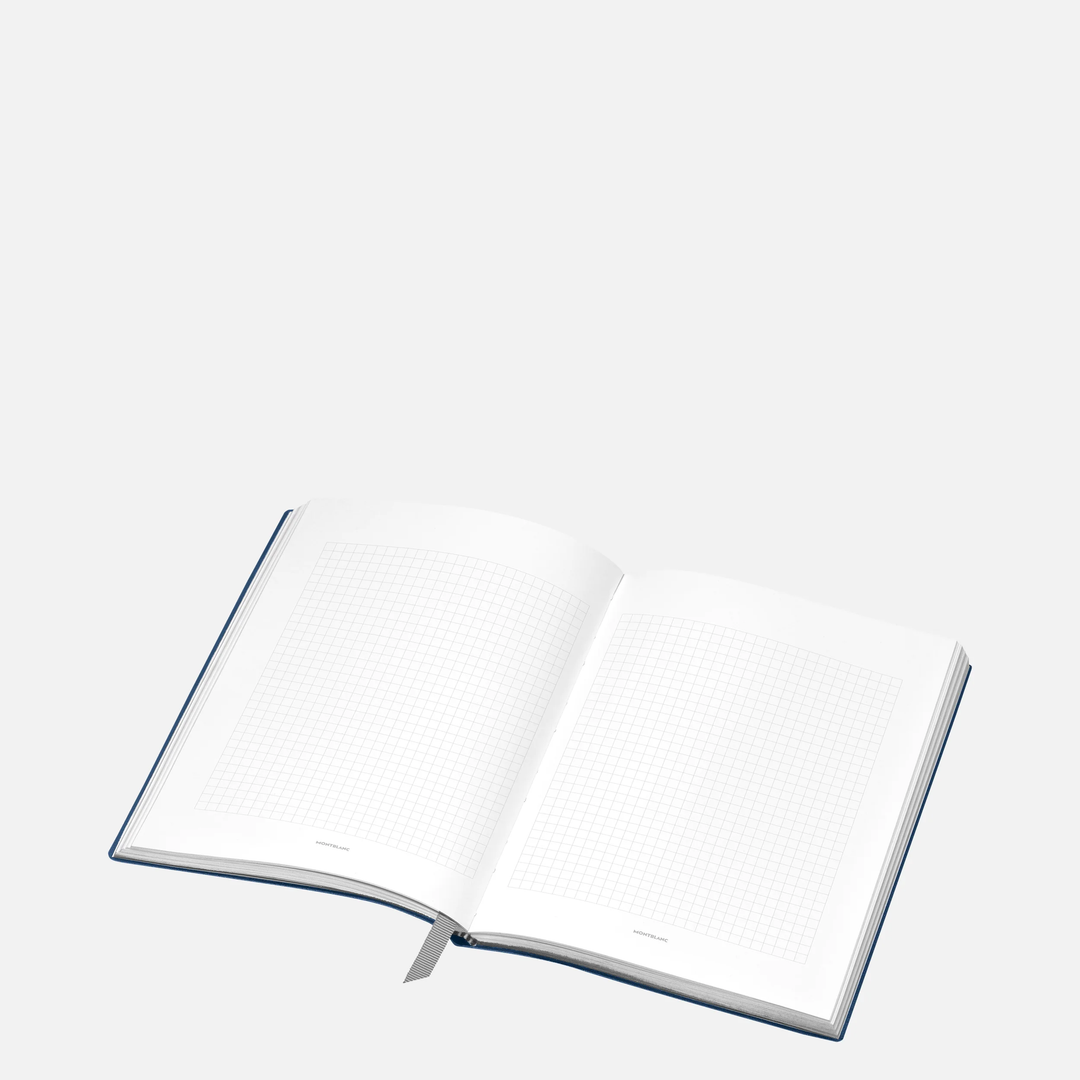 Montblanc Fine Stationery Notebook #146 Indigo Blue Squared Graph