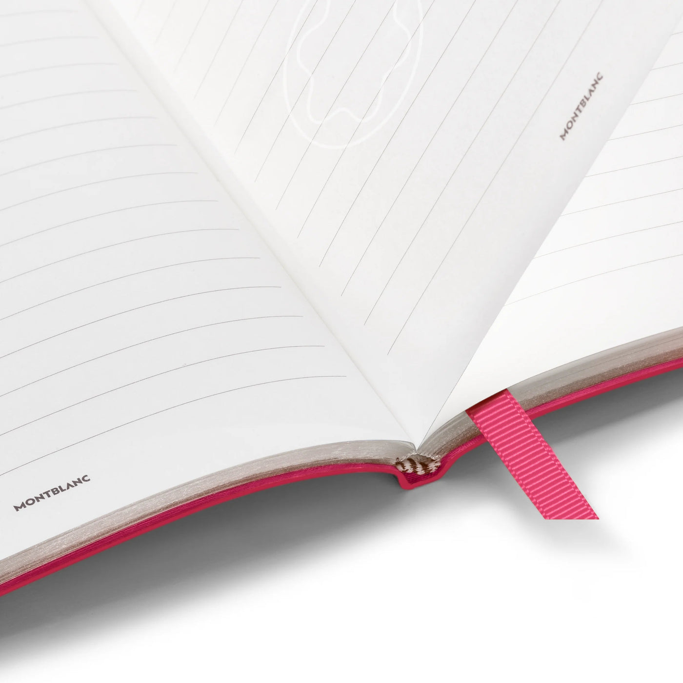 Montblanc Fine Stationery #146 Pink Lined Notebook Inside