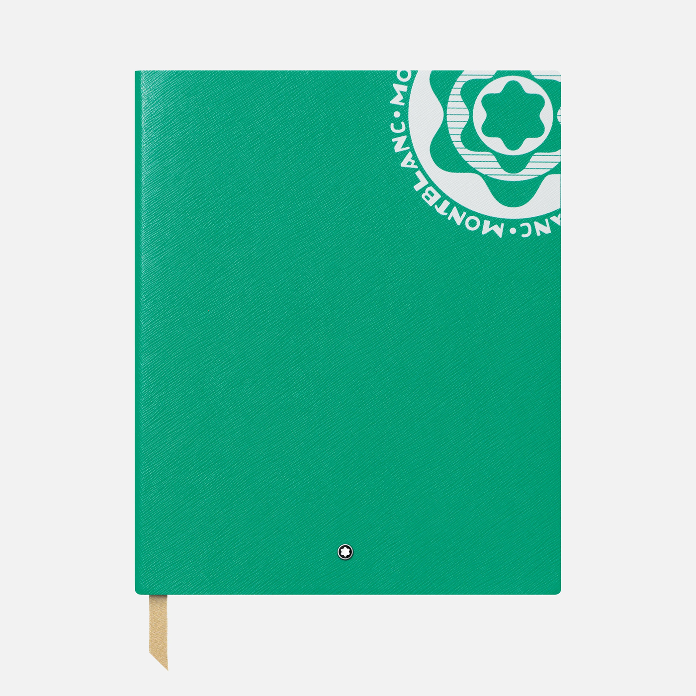 Montblanc Fine Stationery Notebook #149 Vintage Logo Emerald Green Lined Notebook
