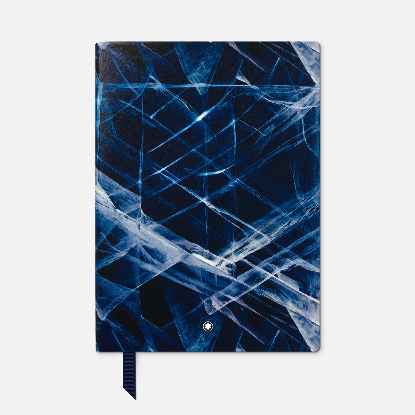Montblanc Fine Stationery Notebook #163 Medium Glacier Blue Lined Notebook