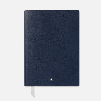 Montblanc Fine Stationery Notebook #163 Medium Indigo Blue Lined Notebook