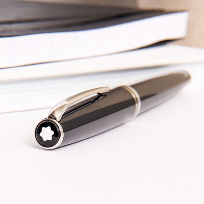 Montblanc Generation Black & Platinum Rollerball Pen Cap