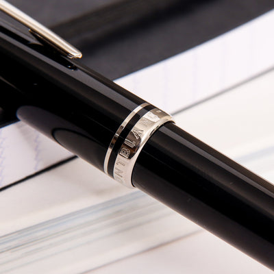 Montblanc Generation Black & Platinum Rollerball Pen Trim