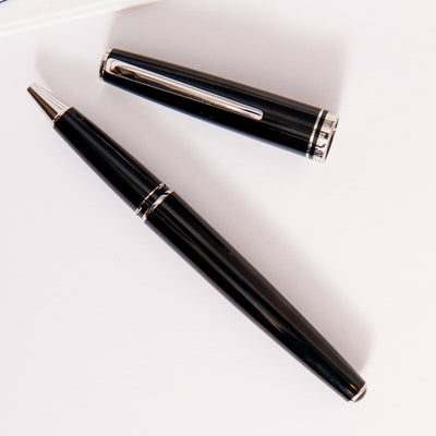 Montblanc Generation Black & Platinum Rollerball Pen With Silver Trim