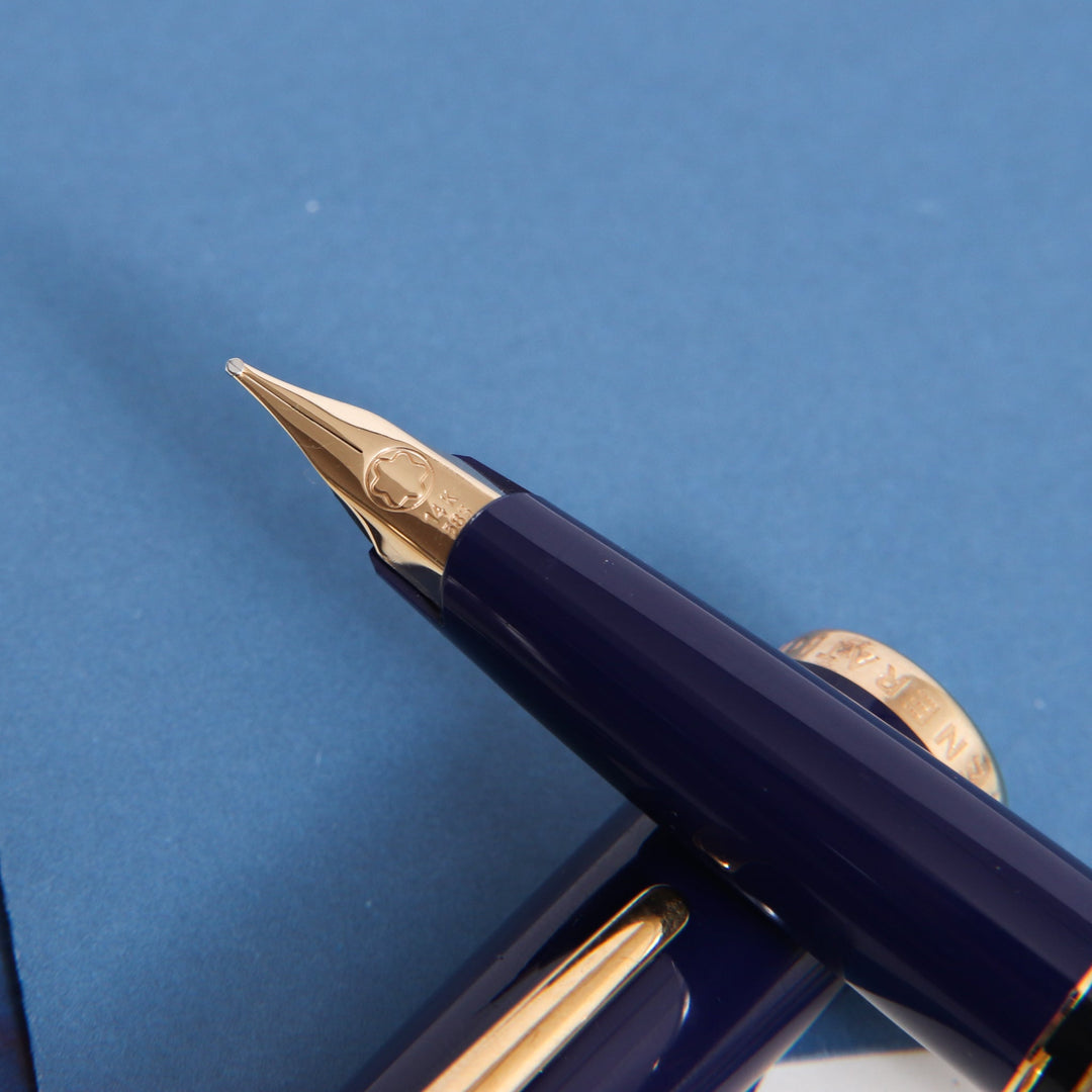 179.Montblanc Generation Blue/Gold Rare Item | eBay