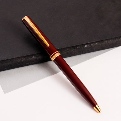 Montblanc Generation Burgundy & Gold Ballpoint Pen Closed