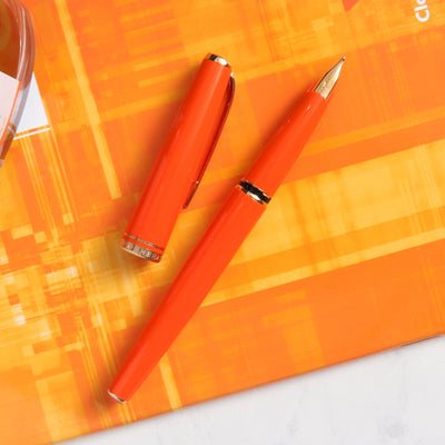 Montblanc Generation Orange & Gold Fountain Pen - Preowned Resin Barrel