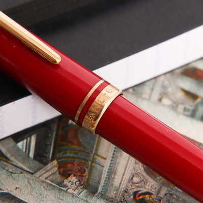 Montblanc-Generation-Red-&-Gold-Mechanical-Pencil-Center-Band