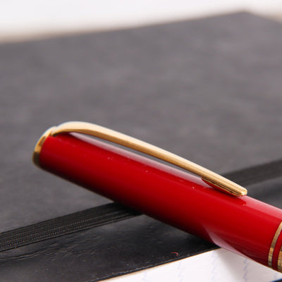 Montblanc-Generation-Red-&-Gold-Mechanical-Pencil-Clip