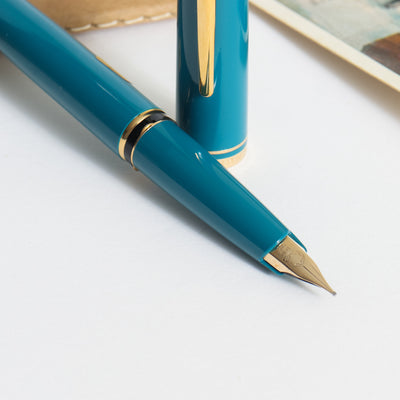 Montblanc Generation Turquoise Fountain Pen - Preowned