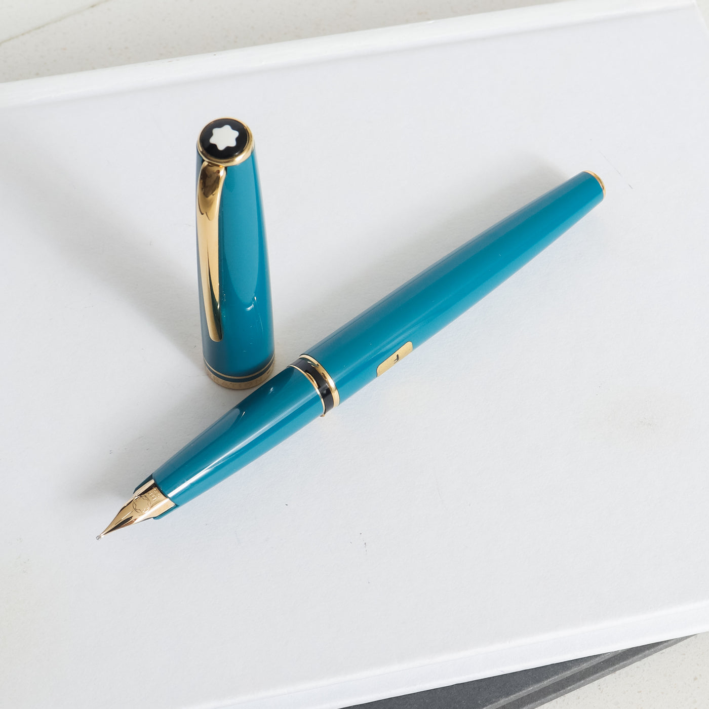 Montblanc Generation Turquoise Fountain Pen - Preowned
