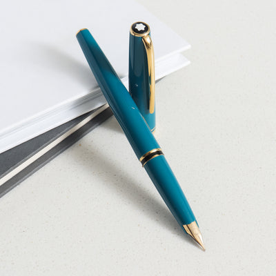 Montblanc Generation Turquoise Fountain Pen - Preowned