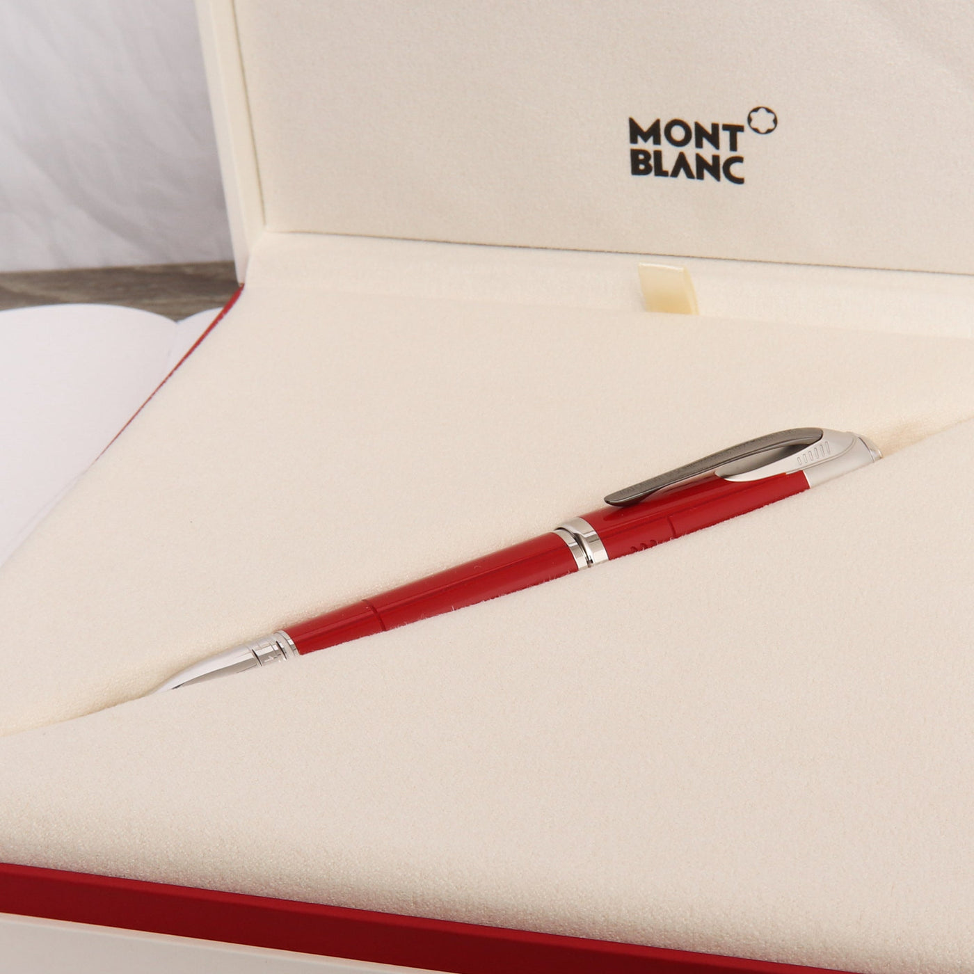 Montblanc Great Characters Enzo Ferrari Rollerball Pen Packaging