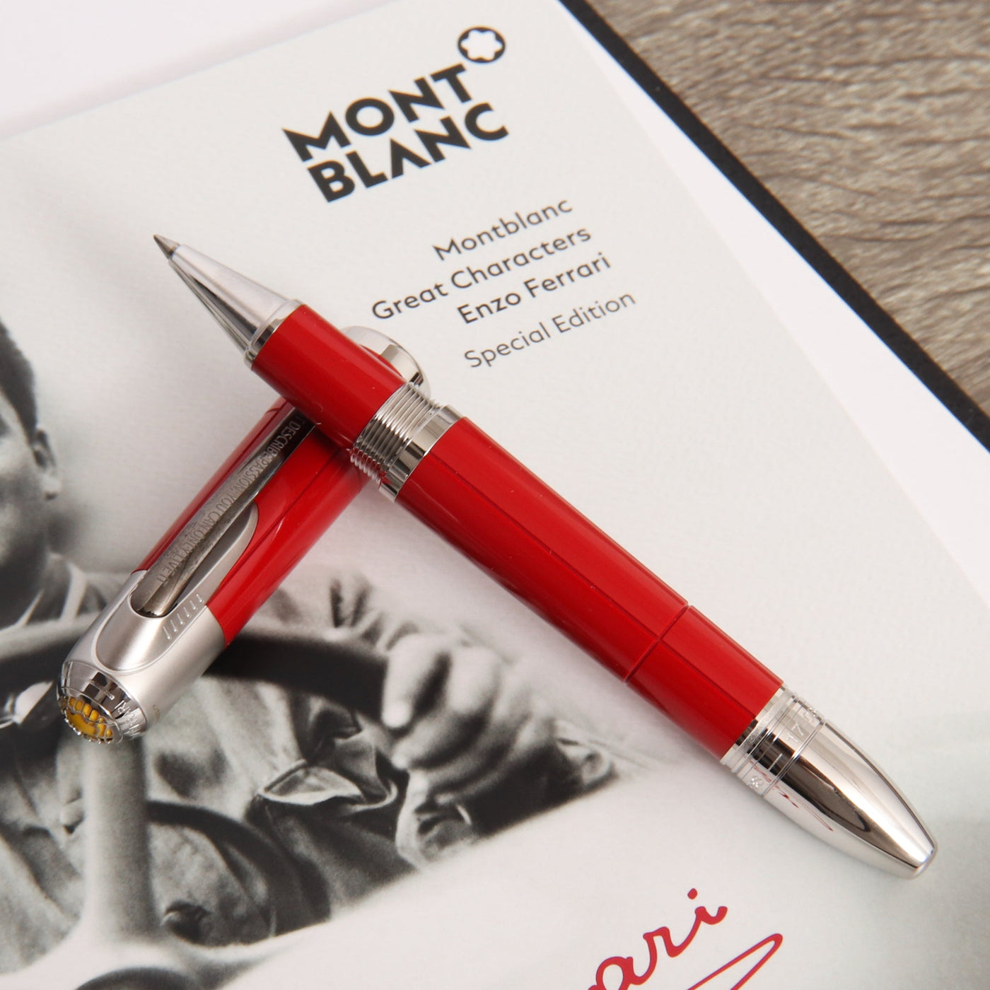 Montblanc Great Characters Enzo Ferrari Rollerball Pen