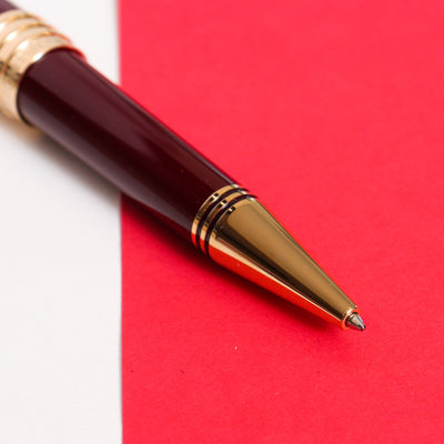 Montblanc JFK Burgundy Ballpoint Pen Tip