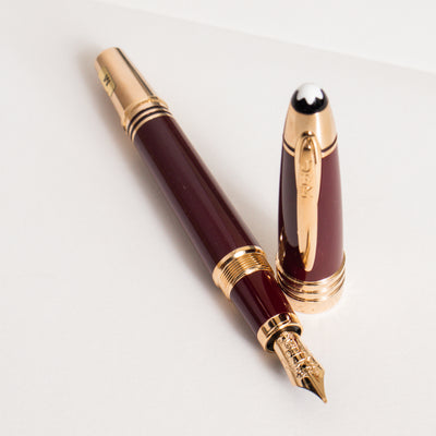 Montblanc Great Characters John F Kennedy Burgundy Fountain Pen