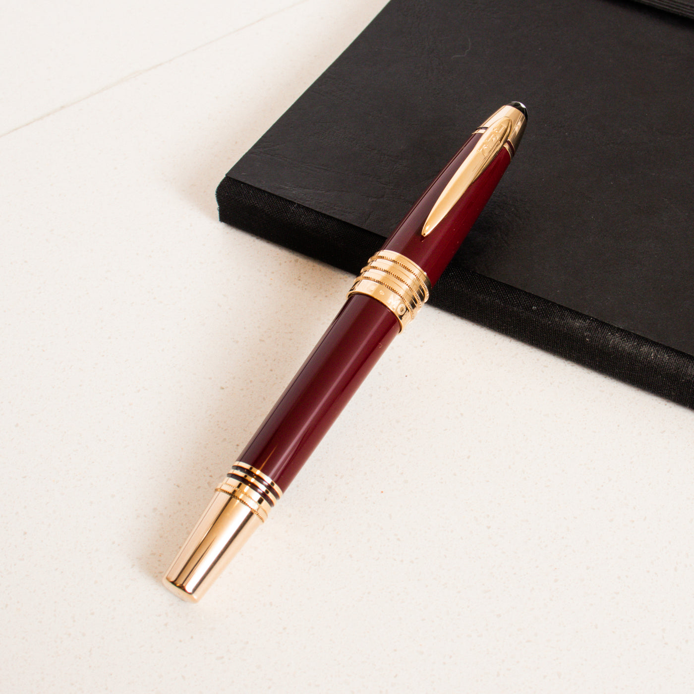Montblanc Great Characters John F Kennedy Burgundy Rollerball Pen