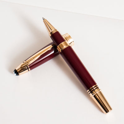Montblanc Great Characters John F Kennedy Burgundy Rollerball Pen