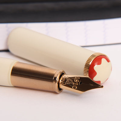 Montblanc Heritage Baby Ivory Fountain Pen Nib Details