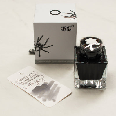 Montblanc-Heritage-Spider-Metamorphosis-Web-Grey-Ink-Bottle