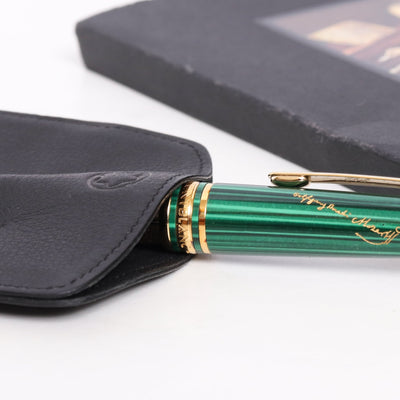 Montblanc Leather Goods Hommage a Mozart 3 Pen Case 15697 Preowned Details