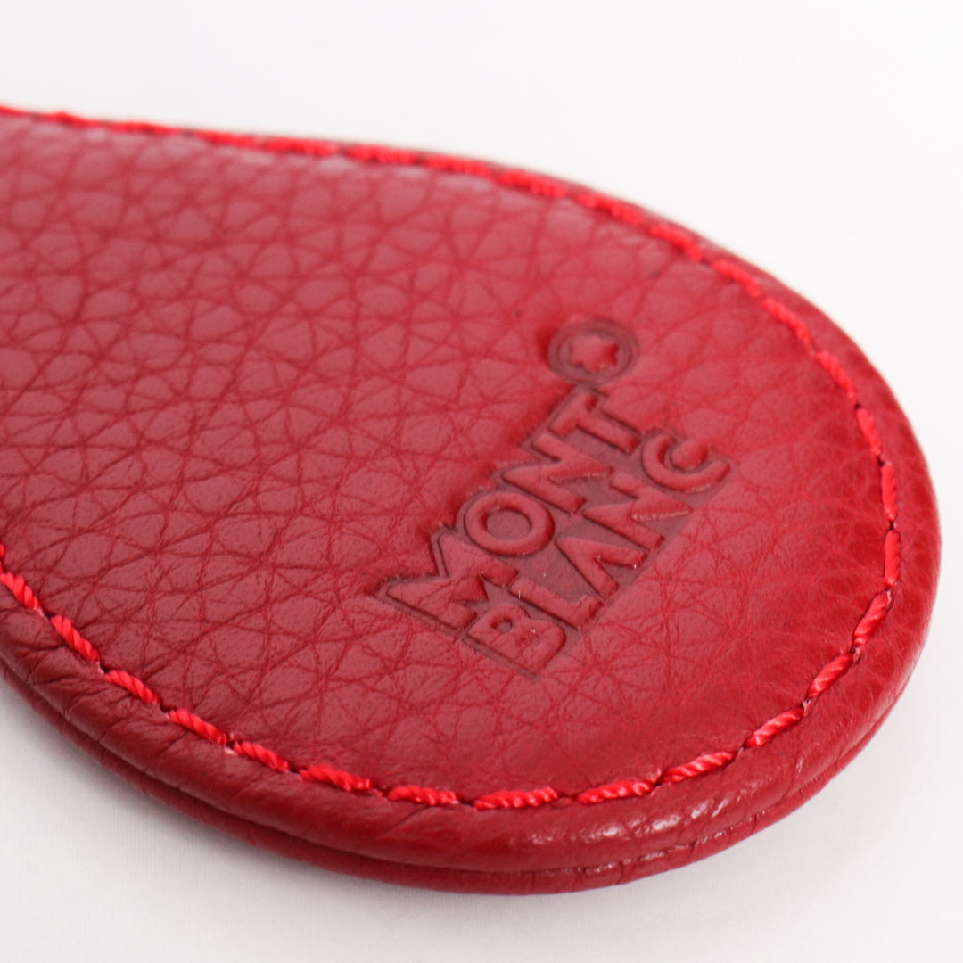 Montblanc Leather Goods Red Key Ring - Preowned – Truphae