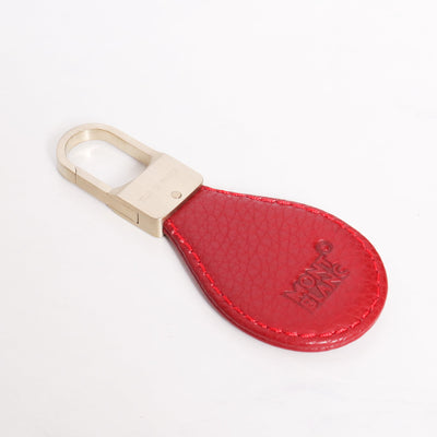 Montblanc Leather Goods Red Key Ring Preowned