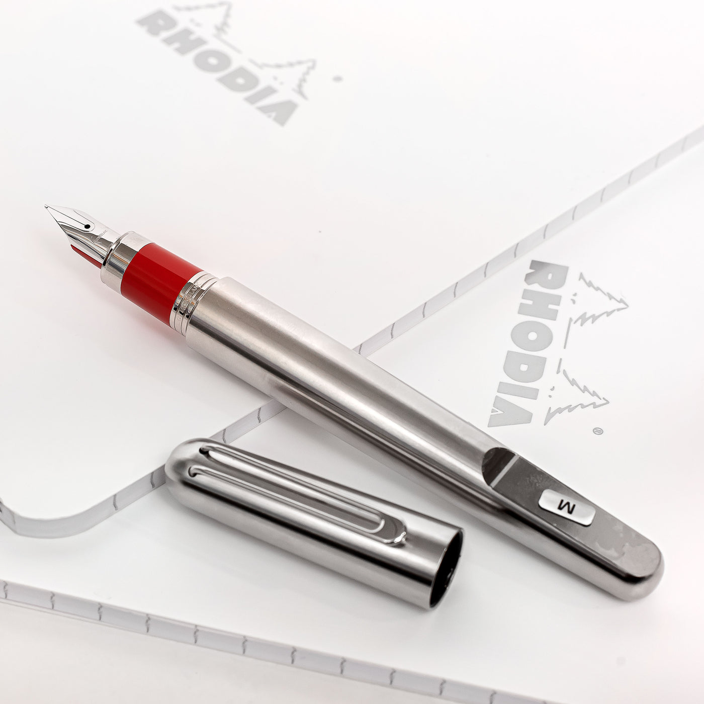 Montblanc M Red Signature Fountain Pen