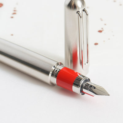 Montblanc M Red Signature Fountain Pen