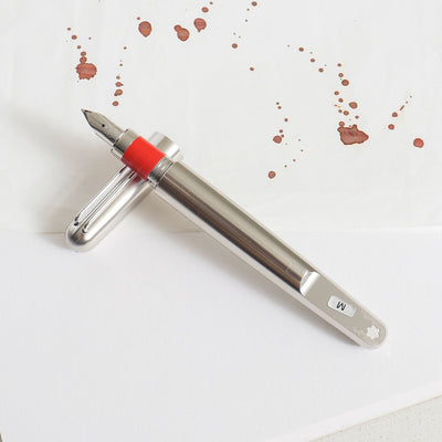 Montblanc M Red Signature Fountain Pen