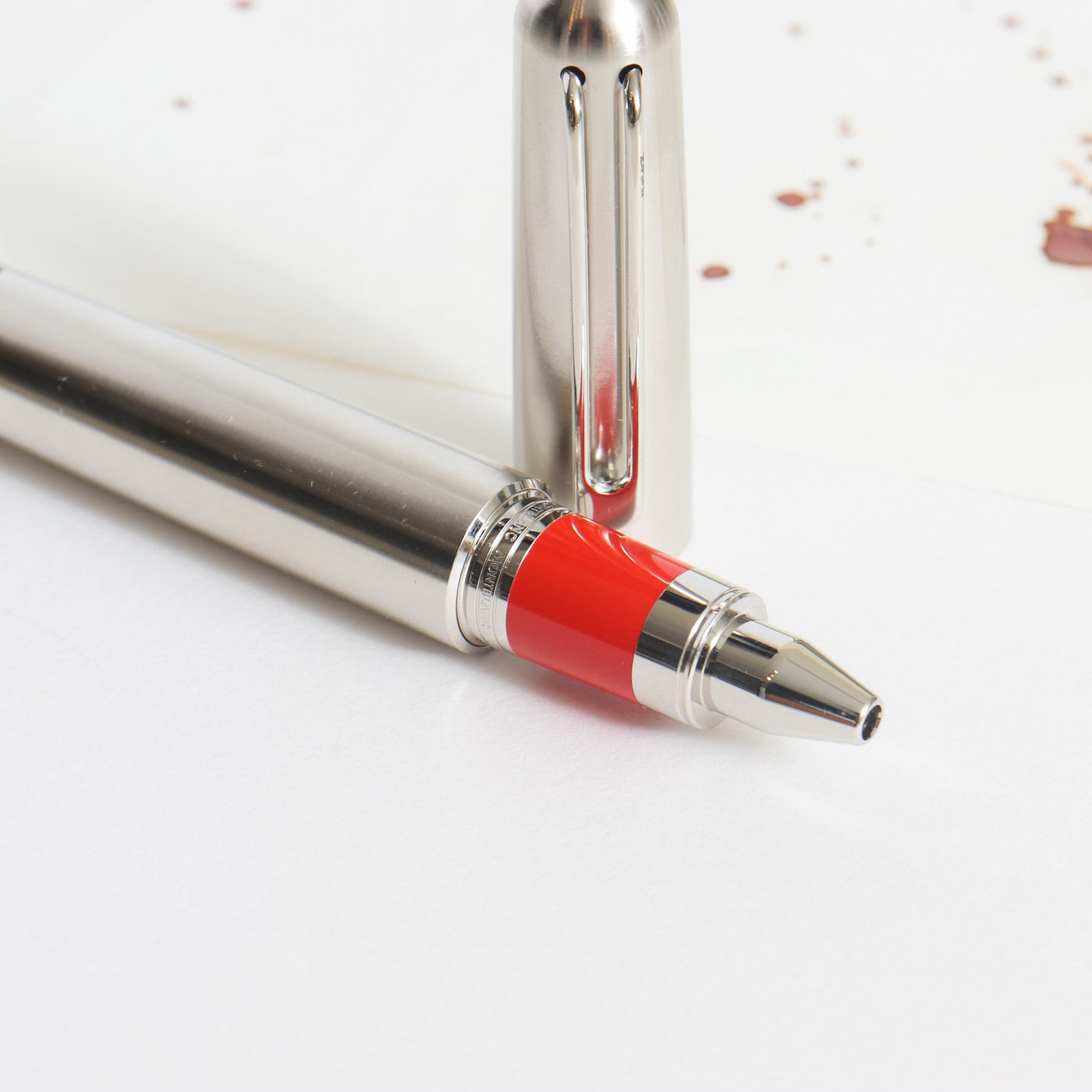 Montblanc M Red Signature Rollerball Pen