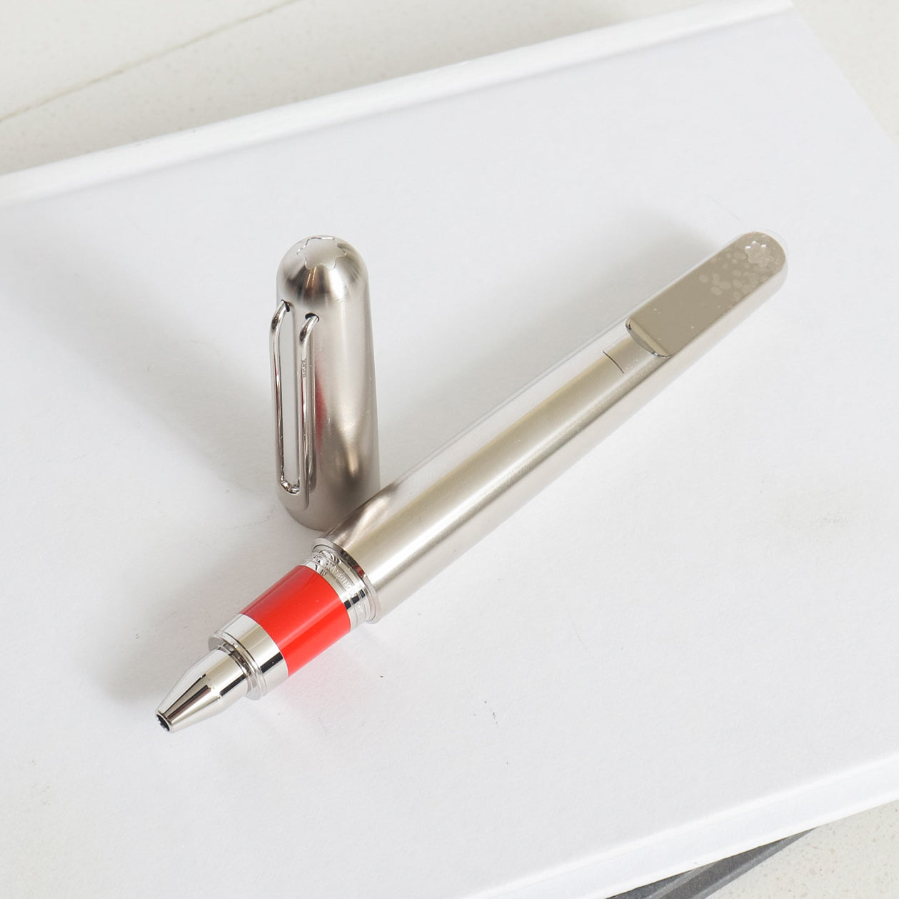 Montblanc M Red Signature Rollerball Pen