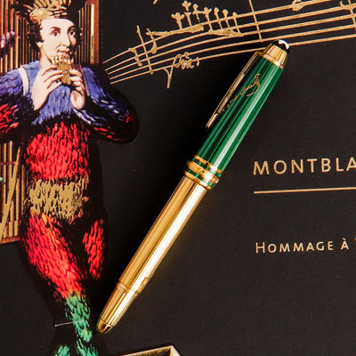 Montblanc Meisterstuck 114 Solitaire Czar Nikolai I Mozart Limited Edition 2006 Fountain Pen Capped