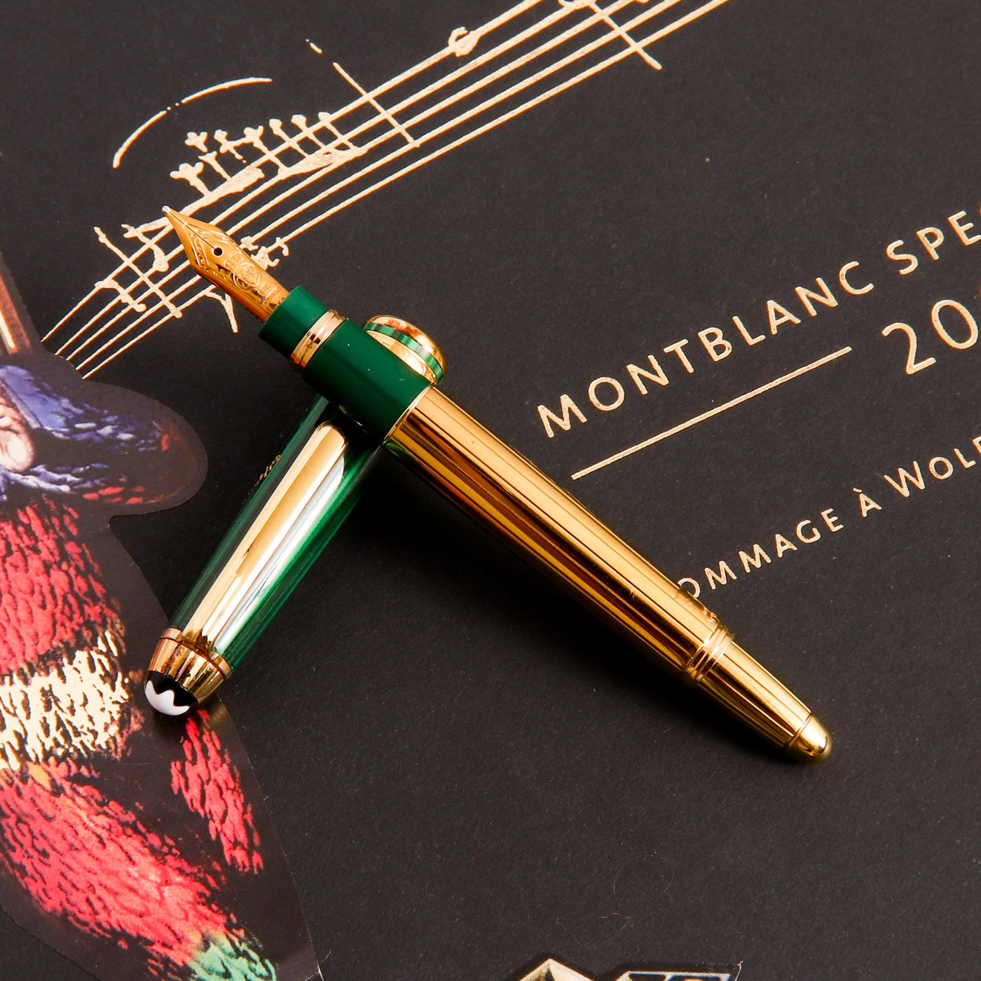 Montblanc Meisterstuck 114 Solitaire Czar Nikolai I Mozart Limited Edition 2006 Fountain Pen