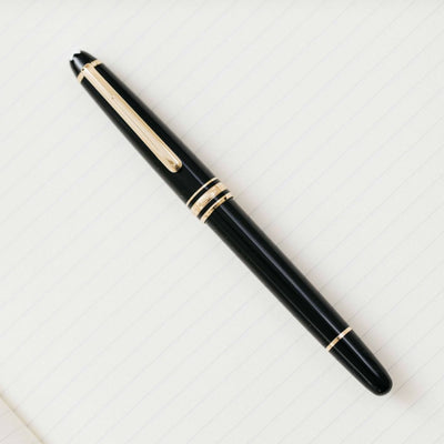 Montblanc Meisterstuck 144 Black Fountain Pen - Preowned