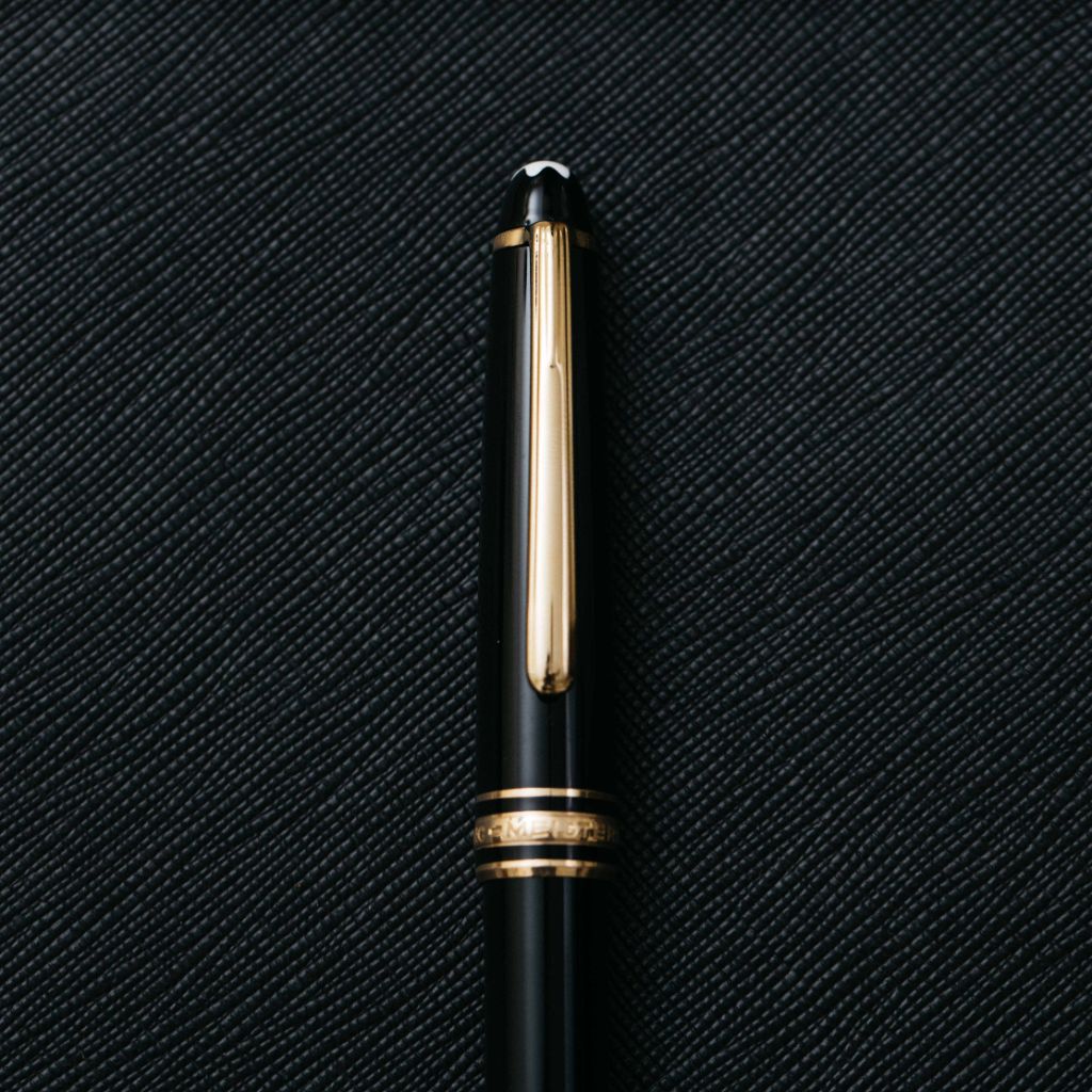 Montblanc Meisterstuck 144 Black Fountain Pen - Preowned