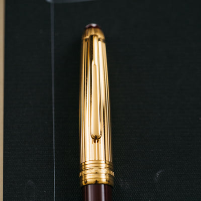 Montblanc Meisterstuck 144DV Bordeaux & Vermeil Fountain Pen - Preowned