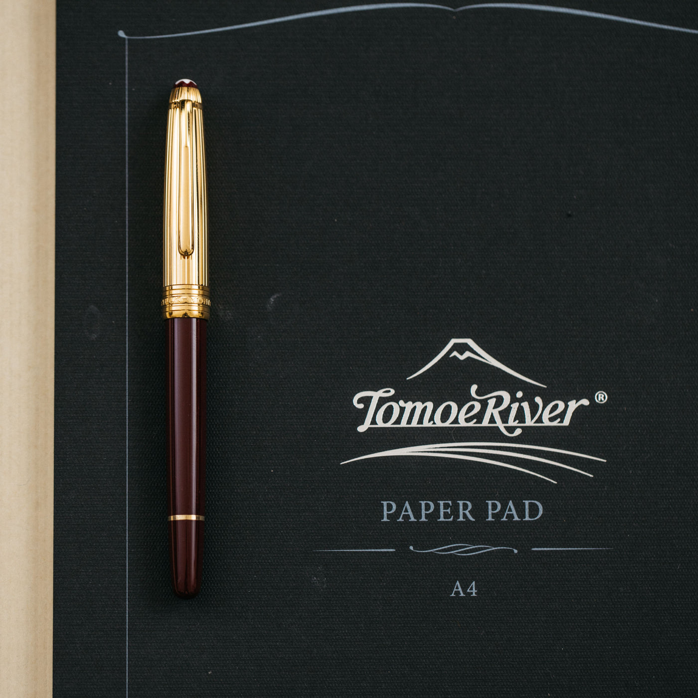 Montblanc Meisterstuck 144DV Bordeaux & Vermeil Fountain Pen - Preowned